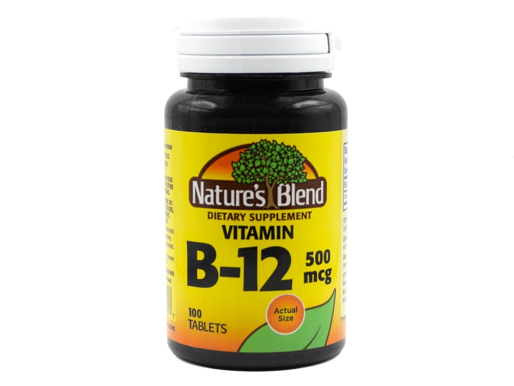 Blend Vitamina B-12 500 mcg 100 comprimate