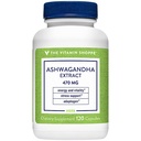 Vitamina Shoppe Ashwagandha Extract 470MG - Suplimentul plantei care oferă energie și vitalitate, ajută cu managementul stresului (120 capsule)