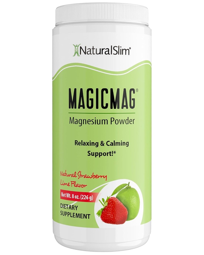 NaturalSlim Magicmag Pure de magneziu Citrat de pulbere 