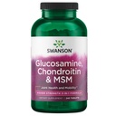 Swanson Glucosamină Chondroitin MSM (metilsulfonilmetan) 3-in-1 Formula Mobilitate comună Flexibilitate Comfort Cartilage Connective Tesut Health Support Supliment alimentar 240 comprimate (Tabs)