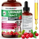 MaxBuddy Natural UTI de tratament suport - Cranberry Infectie tract urinara Ingrijire & Prevenire asistenta pentru pisici si caini de câine 