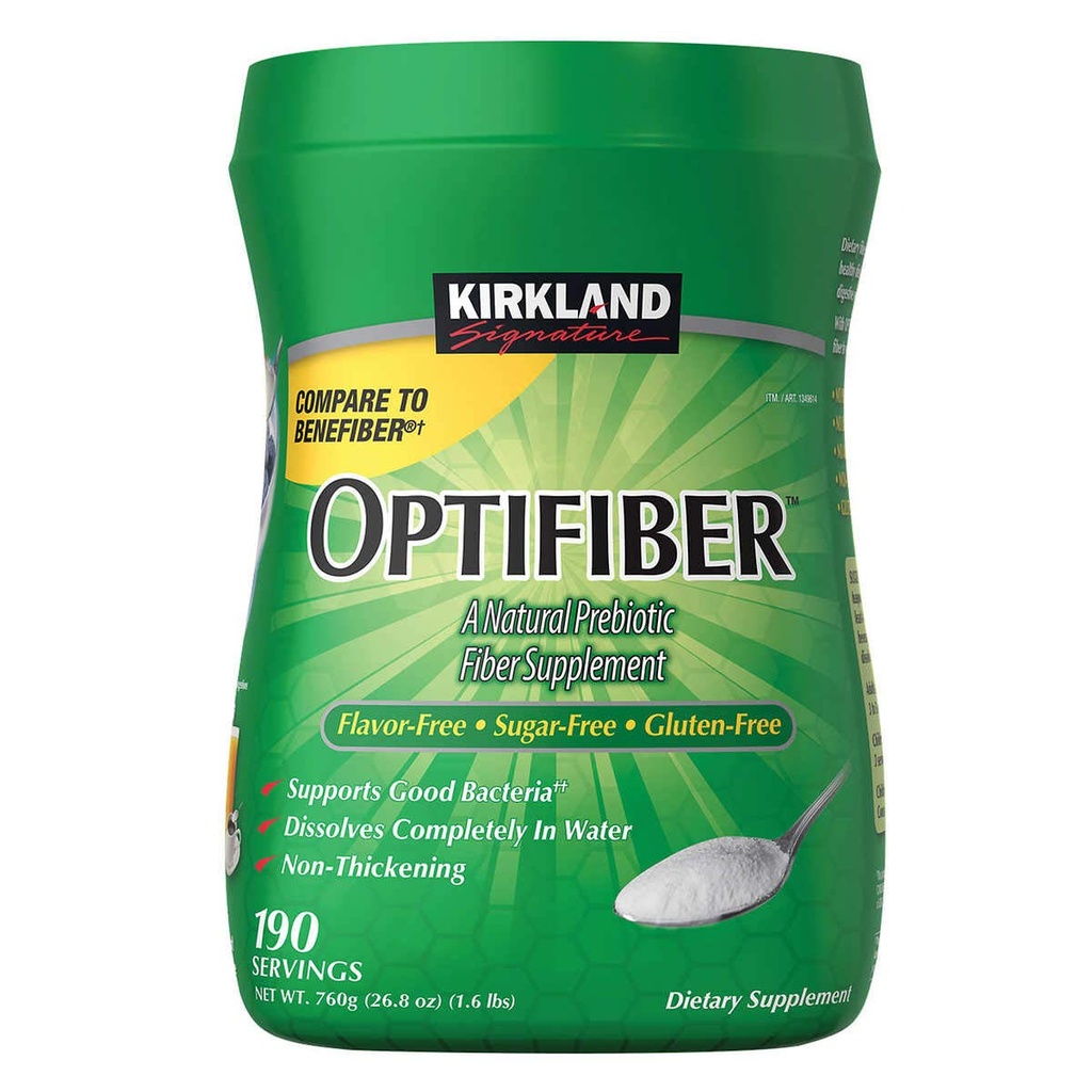 Kirkland Signature OPTIFIBER, 25.6 Ounces 190 Servings (2 ambalaj)