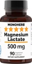 Lactat de magneziu 500 mg - 90 Capsule vegetariene