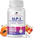 Akkermansia Supliment probiotic pentru femei si barbati, Prebiotice naturale pentru Digestive, Sanatate gutoasa, Energie, Sănătate generală, Supliment digestiv cu lsoflavone de soia, Bromelain, 60 capsule