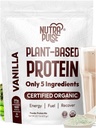 Pudră organică de proteine Vegane 