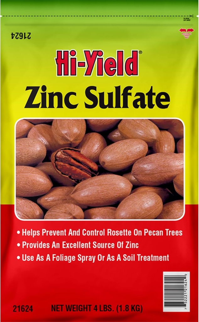 Hi-Yield (21624) Sulfat de zinc (4 lbs.)