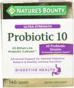 Natura lui Bounty Ultra puterea Probiotic 10, 140 capsule