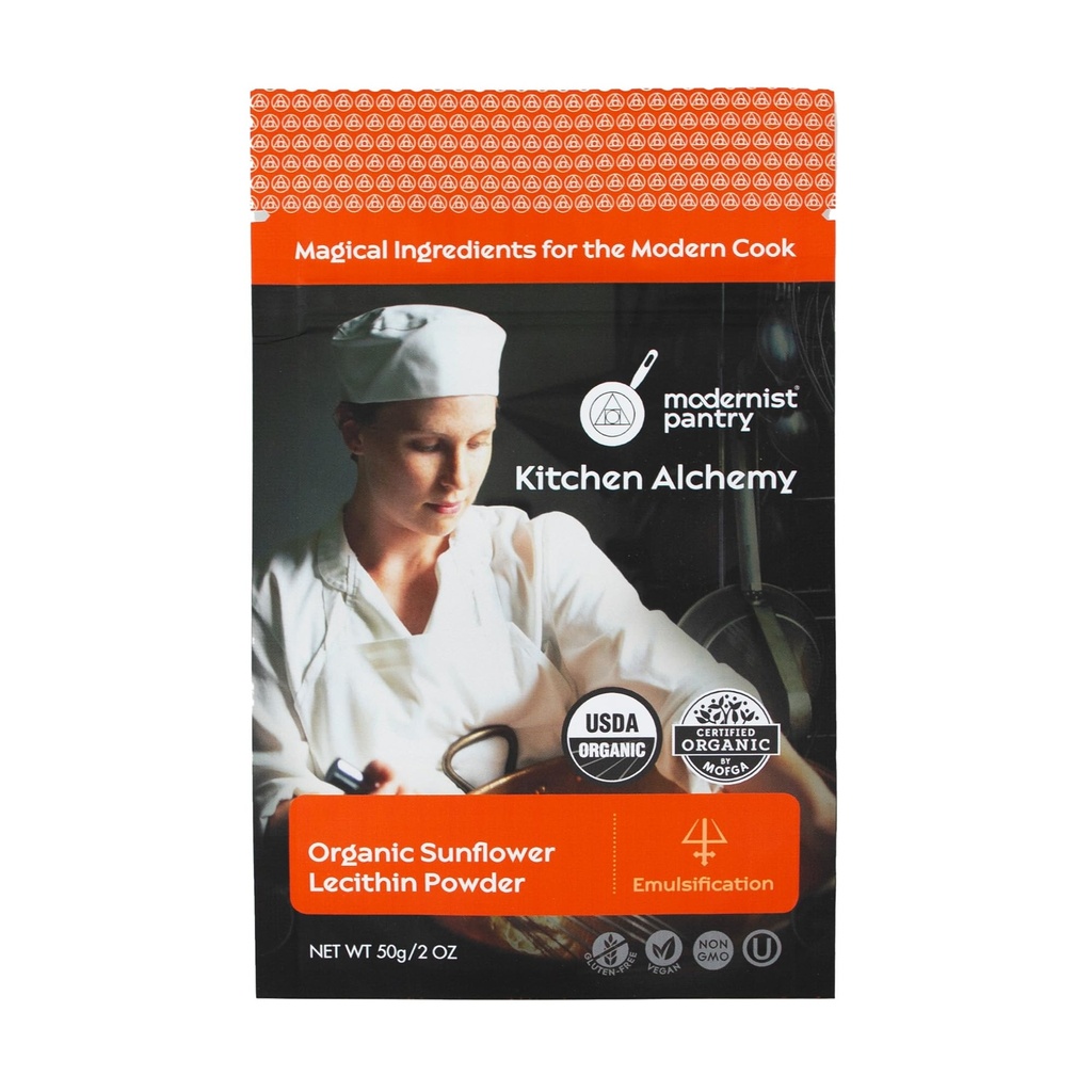Floarea-soarelui organică Pulbere de lecitină Gluten-Free Vegan OU Kosher Certificat - 50g/2oz