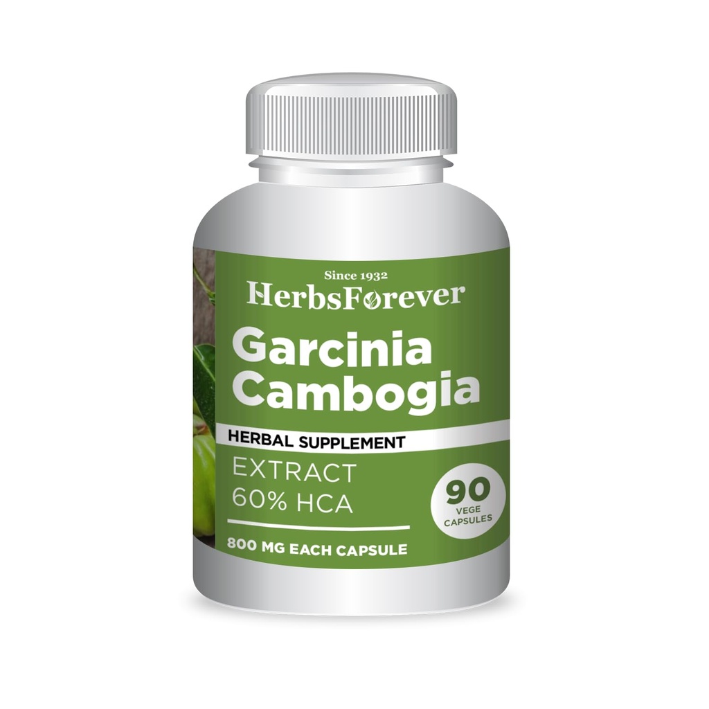 Herbsforever Garcinia Cambogia Extract Supliment 
