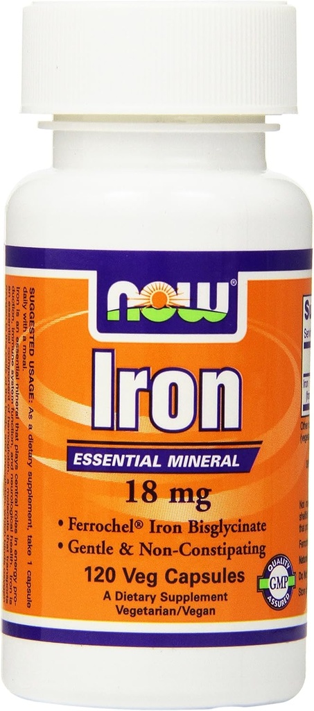 ACUM Capsule de fier 18 mg 120 Veg