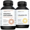 Curcumina SMARTERNUTION - Potenta si Absorbtie + vitamina D3 suport imun cu complexul K2 Vegan