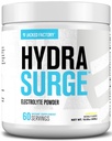 Fabrica de Jacked HYDRAURGE Electrolit pulbere - Supliment de hidratare w/Key Minerale, Himalaya Marea sare, Nucă de cocos apă - Keto prietenos, natural îndulcit - 60 Serviri, Lemonade