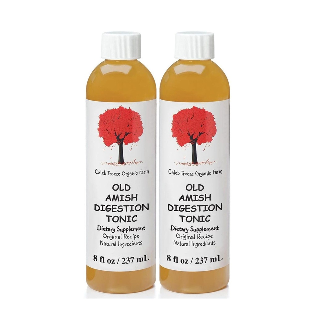 Caleb Treeze Organic Farm Stops Acid Reflux 8oz (Pachet de 2)