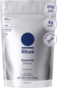 Ritual 50+ Vegan Praf de proteine cu BCAA: 20g Proteina de mazăre organică de la ferme regenerative din SUA, Plant Based, Hand-Crafted Vanilla, 3rd Party testat, Gluten-Free, Dairy-Free, non-GMO, 1 Lbs