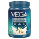 Vega Proteina si Verdes Proteine Powder Cremy Vanilla (11 Serviri) 25g Proteina pe bază de plante Plus Veggies, Vegan, Non-GMO, Proteina Pea pentru Femei si Barbati, 1.2lbs