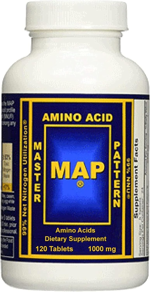 INRC Master Amino Acid Model Hartă Construcție musculară Tablete, 360 Număr