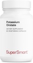 SuperSmart Orotat de potasiu Supliment 450 mg pe zi ( Absorbție îmbunătățită) - Potasiu cu acid orotic 