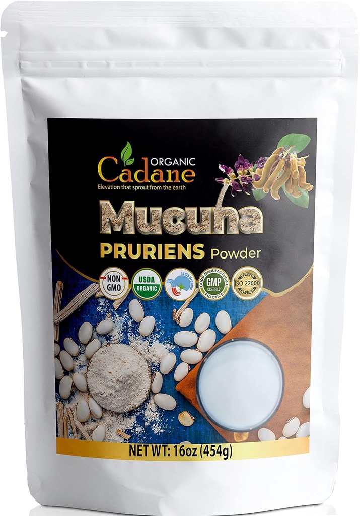 Organic Cadane Mucuna Pruriens Powder 1 Liră 