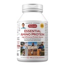 ANDREW LESSMAN Essential Amino Proteine 180 Capsule - o sursă de proteine extrem de biodisponibil cu aminoacizi esentiali si ramificati lant. Sprijină structura și funcția organelor și țesuturilor cheie.