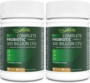 Probiotice pentru femei și bărbați, 300 Miliarde CFU 11 Tulpini, Acidophilus Probiotic Supliment cu Organic Herbal & Digestive Enzime Perioada de valabilitate Stabil pentru Digestion & Imunity Support 120 Conte