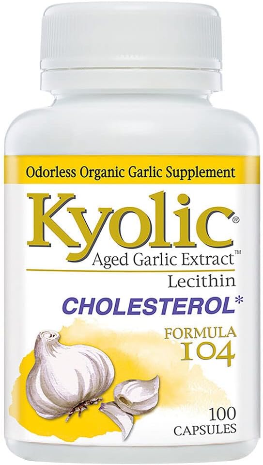 Extract de usturoi în vârstă Kyolic Formula 104-100 capsule