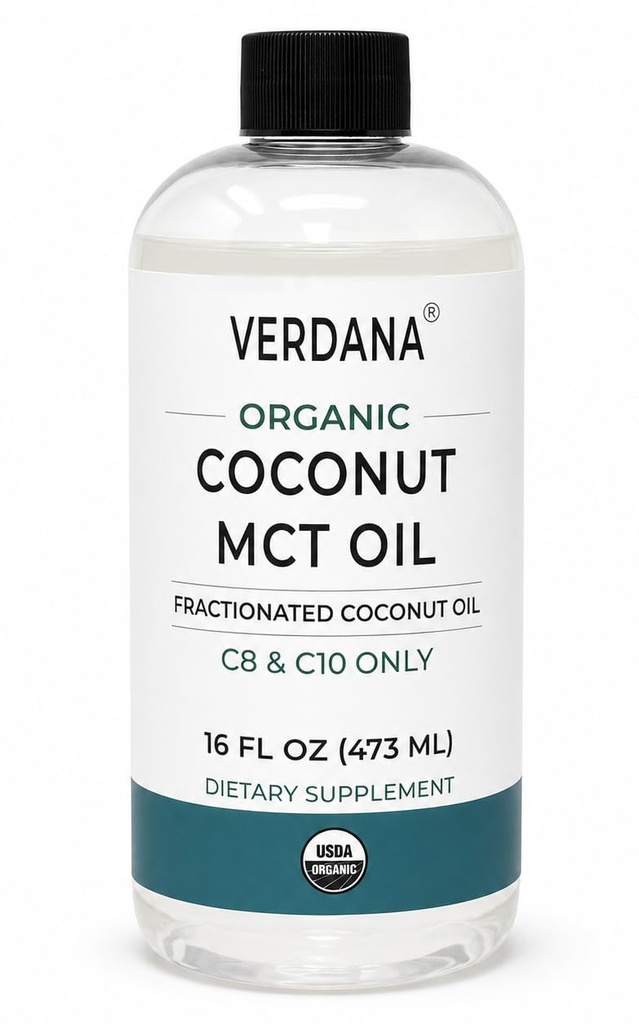 Verdana Organic MCT Ulei 16 oz 