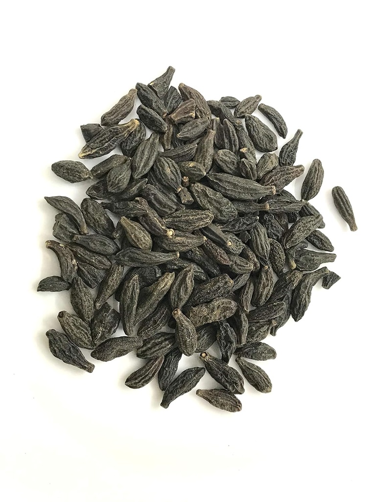 TERMINALIA Chebula Retz, Indian Raw & Whole HERB for DIGESTION,Small Harad Black (4)