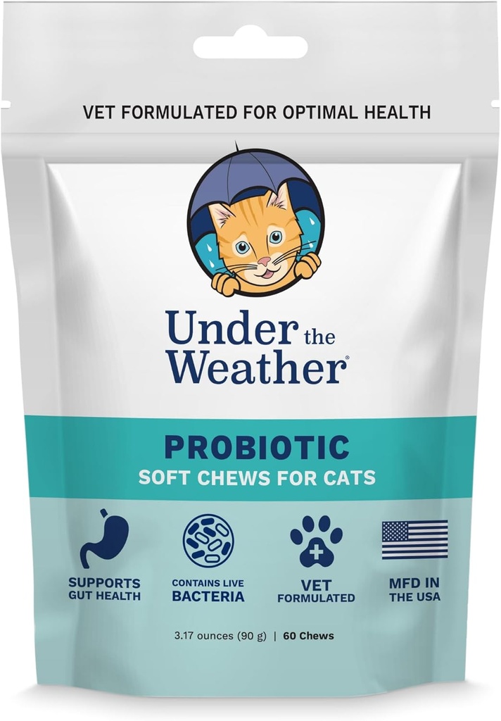Sub vremea animale de companie Probiotic Chews pentru pisici 
