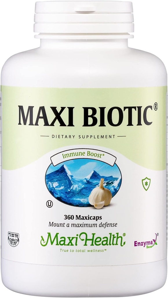 Maxi Health - Maxi Biotic Aged Passic Extract capsule (360 Count) 