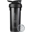 BlenderBottle Strada Tritan Shaker Sticla cu Locking Lid, 28-Ounce, Negru