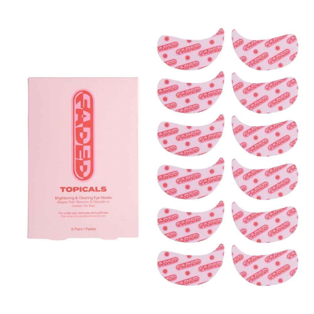 Topicals faded brightening under eye masks 