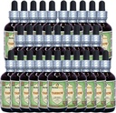 Yarrow (Achillea Millefolium) Glicerit, Extract de lichid fără alcool organic uscat (Brand Name: HerbalTerra, Proudly Made in USA) 30x2 fl.oz (30x60 ml)