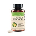 Natural Garcinia Cambogia - 60% HCA extract de concentrare, suport natural pentru obiectivele de greutate și nivelurile de energie - Vegan, non-GMO, gluten gratuit - 90 capsule