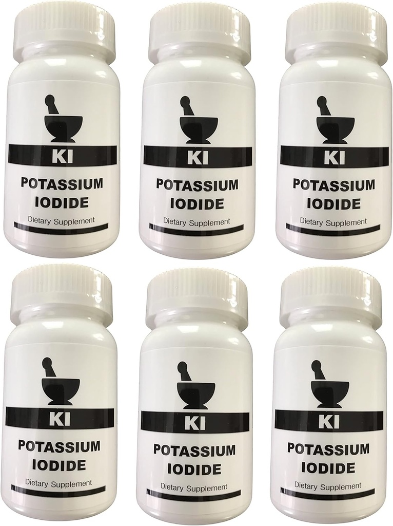 Iod de potasiu 130 Mg 100 Capsule (6)