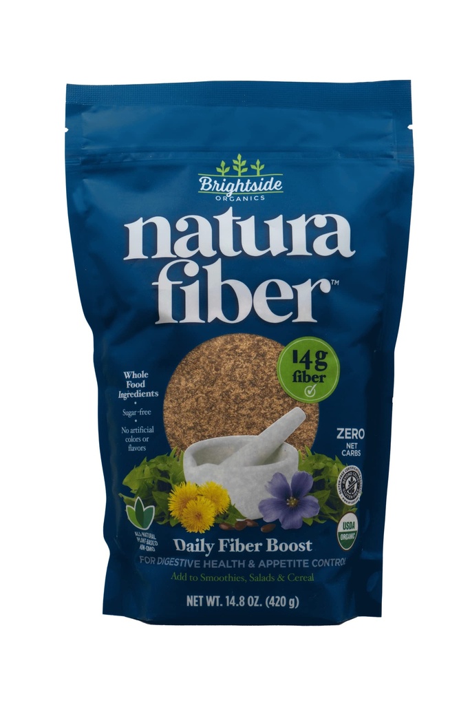 All-natural organic Fiber Powder Supliment, plante pe bază de ingrediente alimentare întregi, fără culori artificiale sau arome