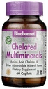 Bluebonnet Nutrition High Potence Multiminerals Chelated, Albion Minerale Chelated, Soy-Free, Gluten-Free, Non-GMO, Kosher Certified, Dairy-Free, 60 Caplets, 20 Servings
