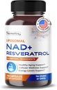 Liposomal NAD+ 600mg cu Resveratrol 200mg pentru energie celulară și îmbătrânire sănătoasă 