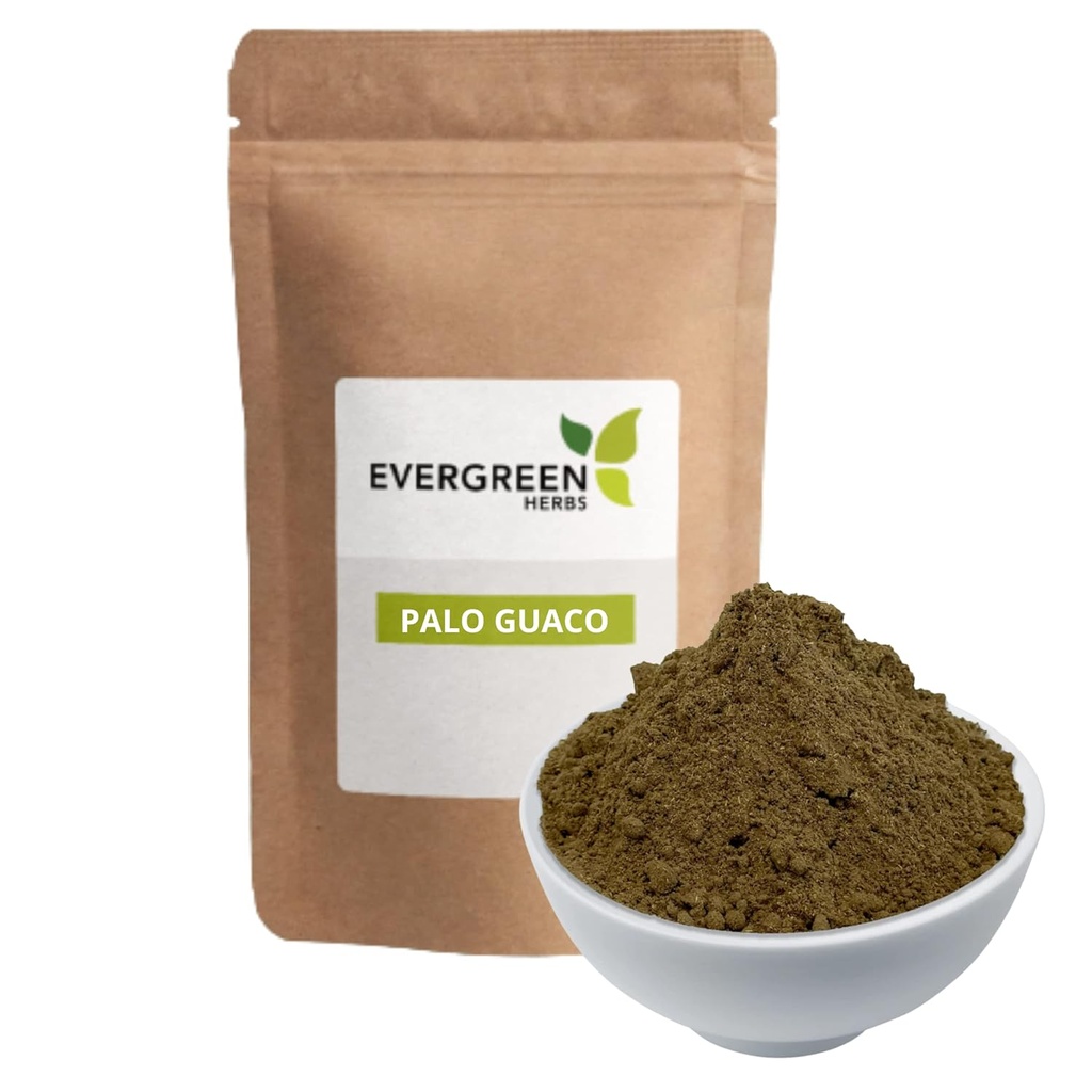 Evergreen Herbs Palo Guaco (Powder 8 oz) - Se poate ridica pungă pentru a asigura prospețime!