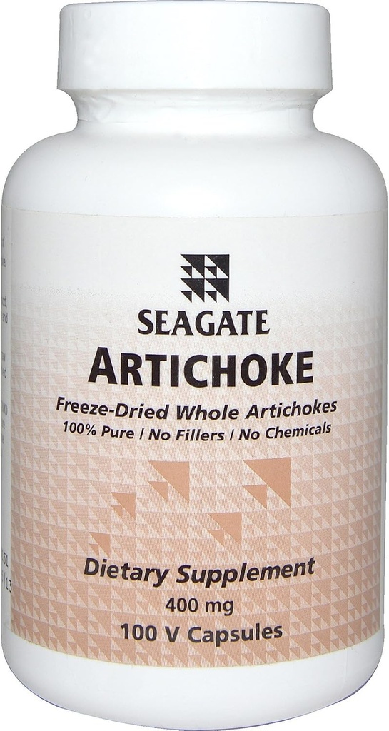 Seagate Produse Anghinare 400 mg 100 Capsule 2 Ambalaj