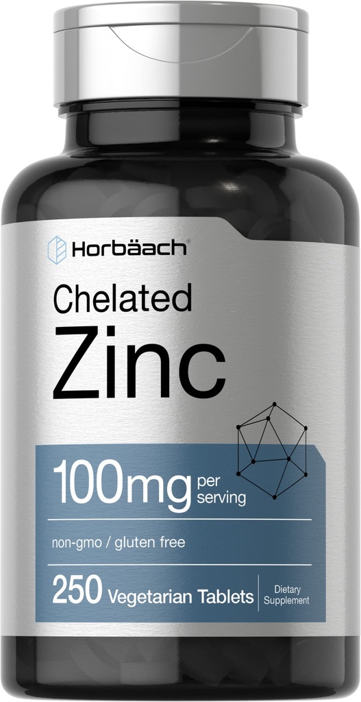 Horbäach supliment de zinc Chelated 100mg 