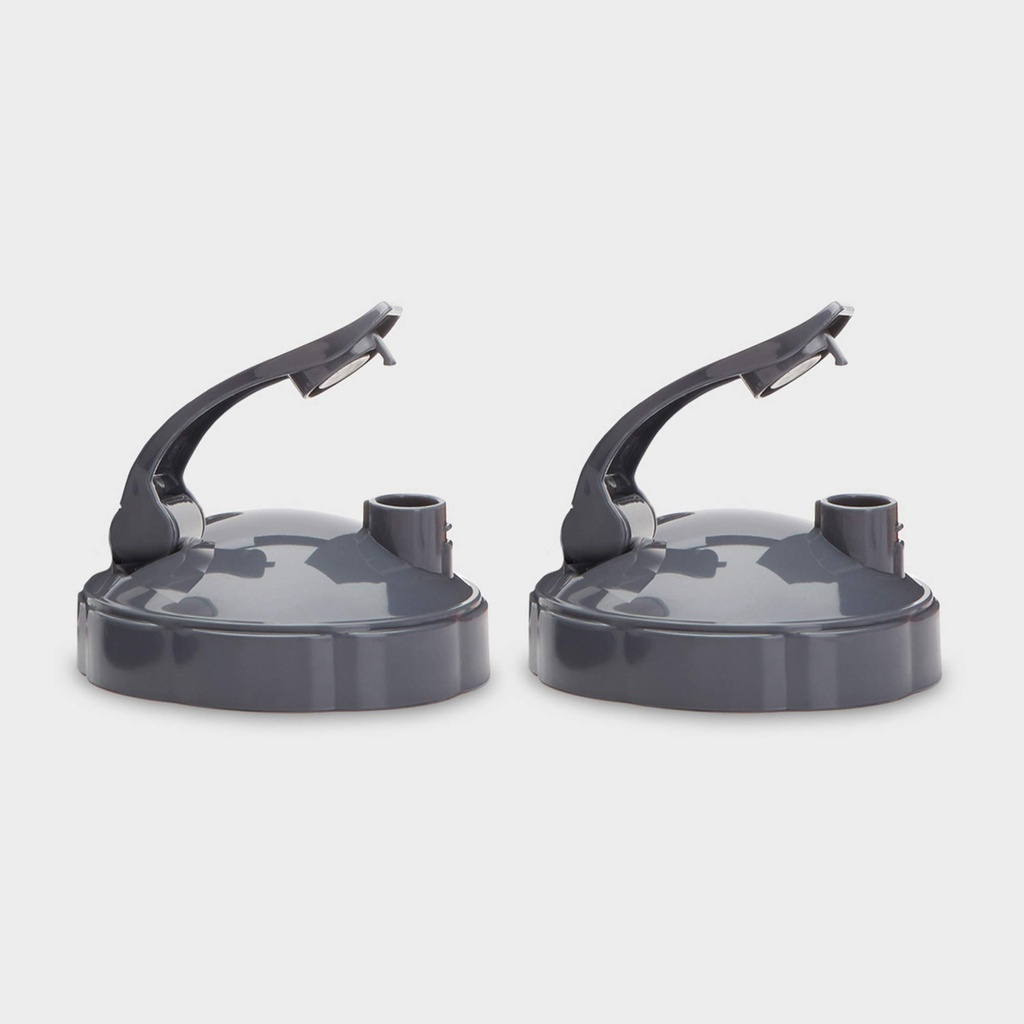 NutriBullet Flip Top To-Go Lid (set de 2), Grey, .25 Lbs