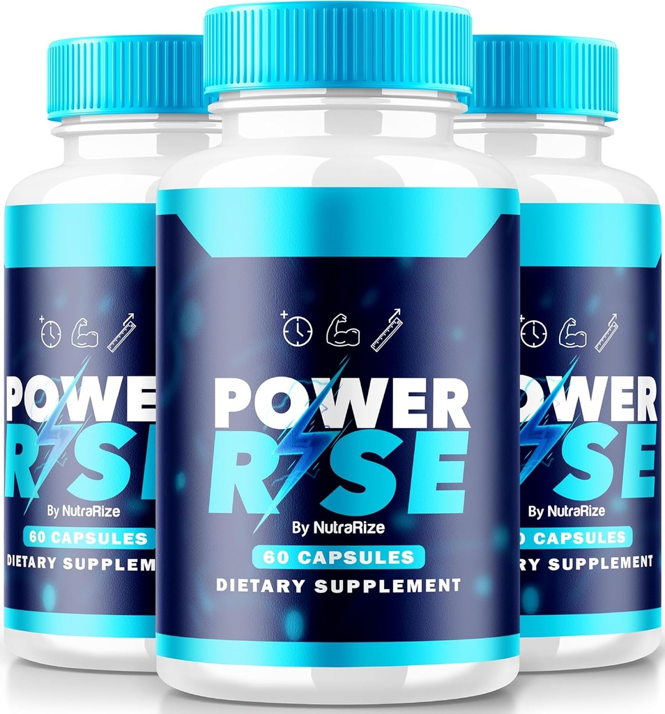 (3 ambalaj) Putere de creștere pentru bărbați, putere oficialăRise pentru bărbați pastile, All Natural Masculin Support for Peak Performance and Global Health, Premium Power Riser En Capsulas Pastillas Review (180 capsule)