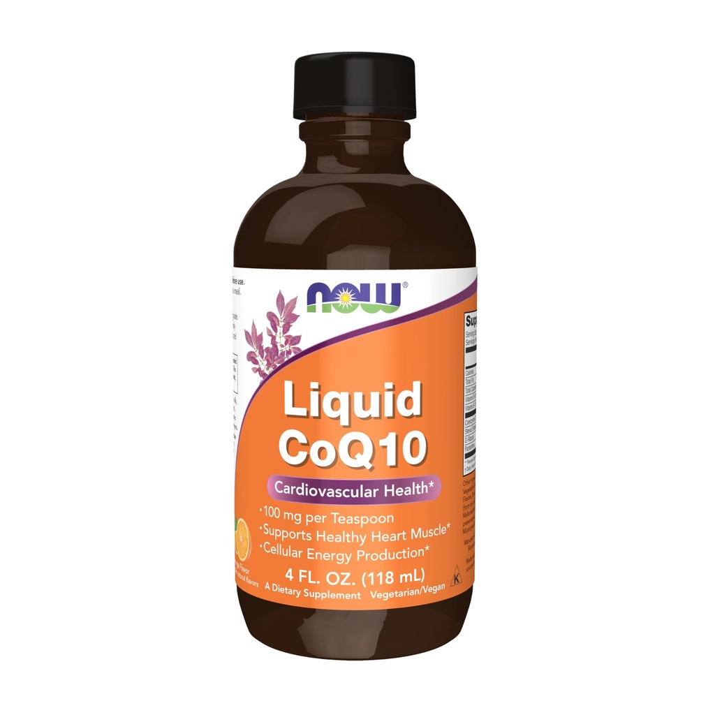 Acum Suplimente, CoQ10 lichid, 100 mg per Teasporon, cu co-enzima B vitamine, îndulcit cu Xilitol, 4-Ounce