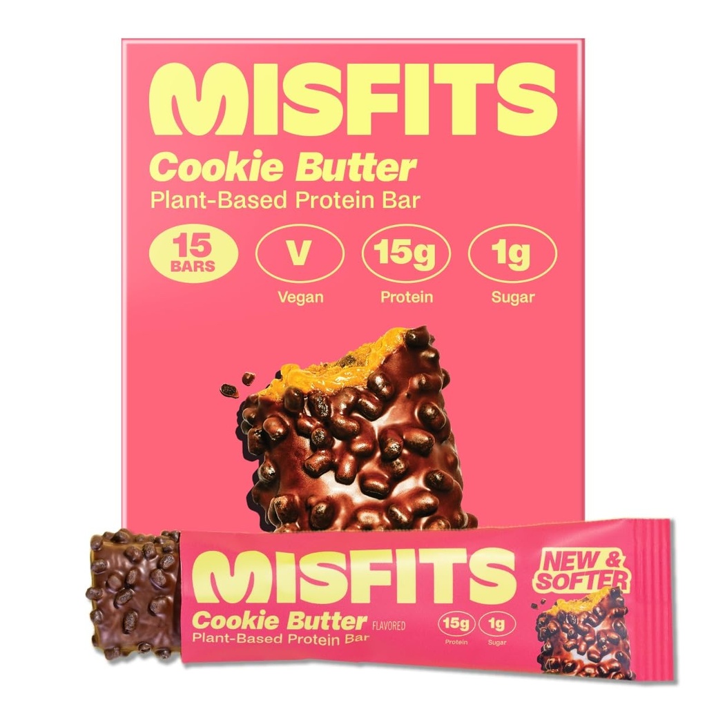 Misfits Vegan Proteina Baruri, Cookie Butter - Actualizat Recipe 