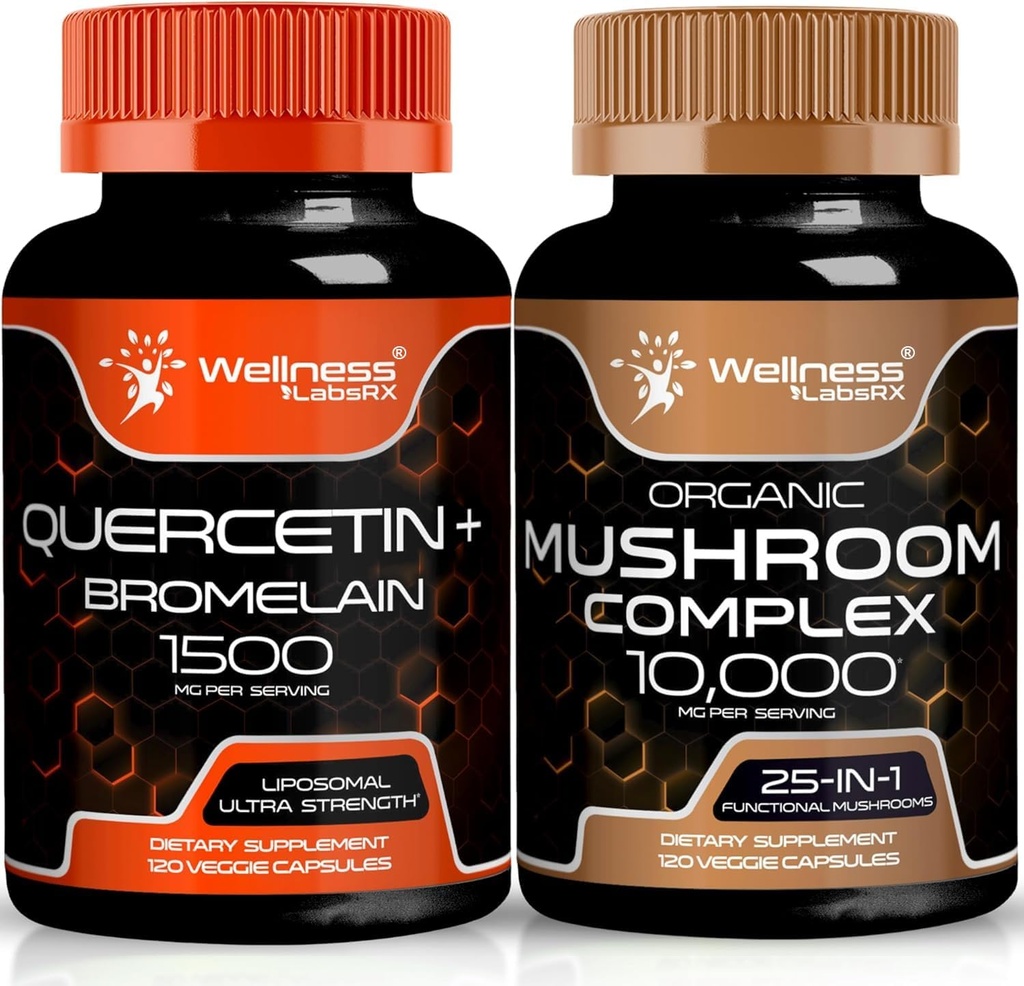 wellNESS LABSRX Quercetin cu Bromelain capsule