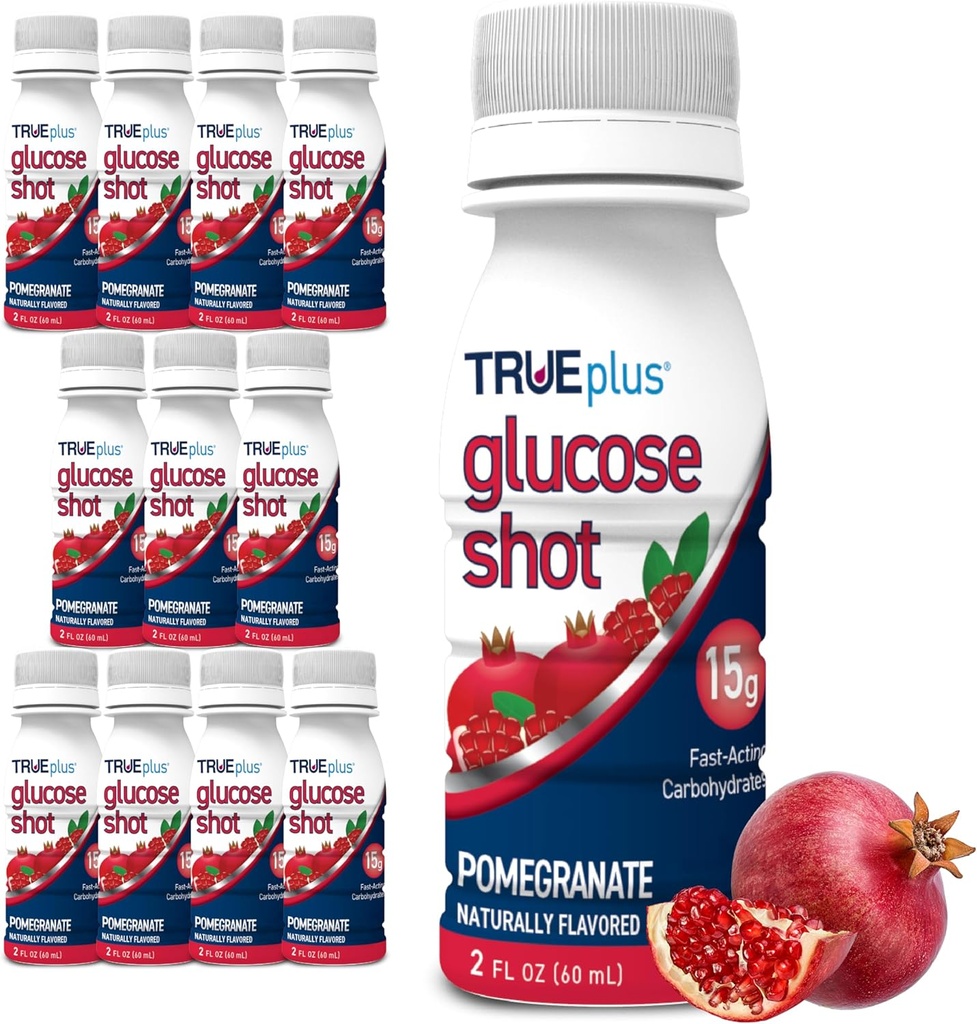 TRAUEplus Glucoza Shots 12 Sticle - rodie