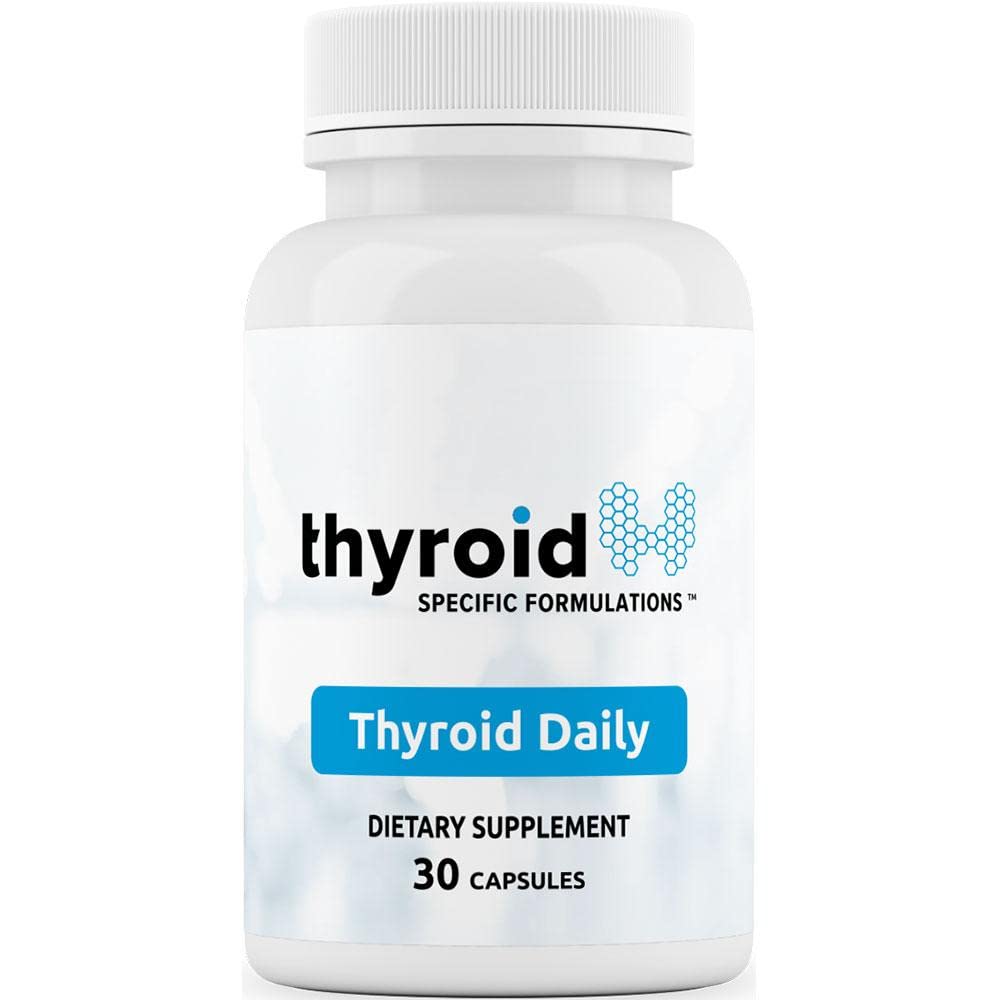 Tyroid Daily - Primul Nutrient Complete Multi Proiectat pentru Optimal tiroida Health. Tyroid Daily este Iod Free w/ 19.