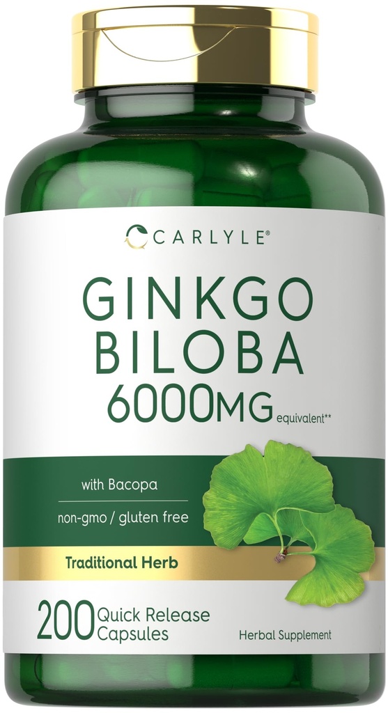 Carlyle Ginkgo Biloba Pastile 