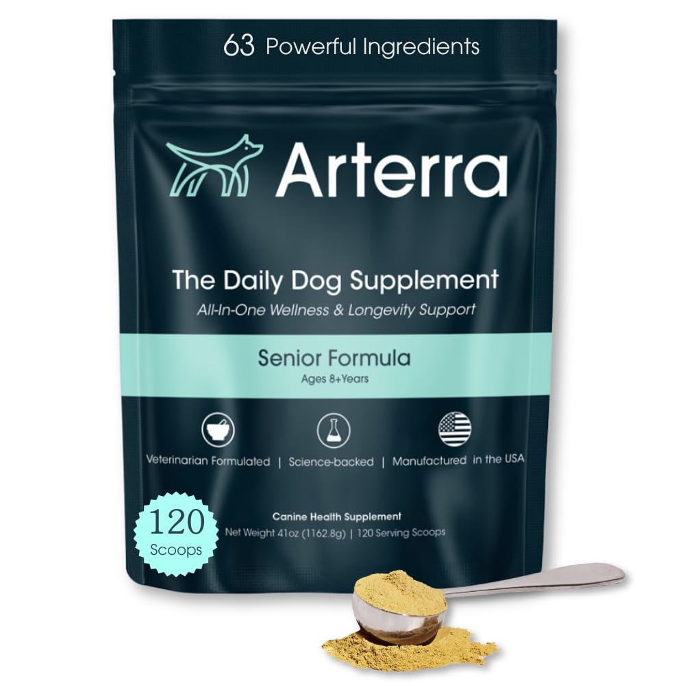 Senior Dog Powder Supplement & Food Topper 