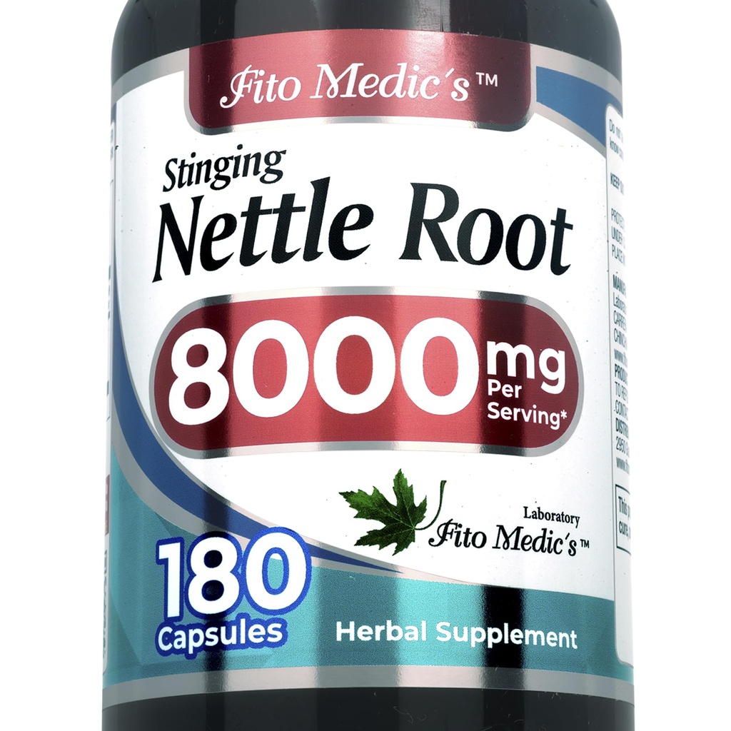 FITO MEDIC'S Lab - Stinging Nettle Root, 180 capsule - intepat Nettle - Pure Extract, ortiga.